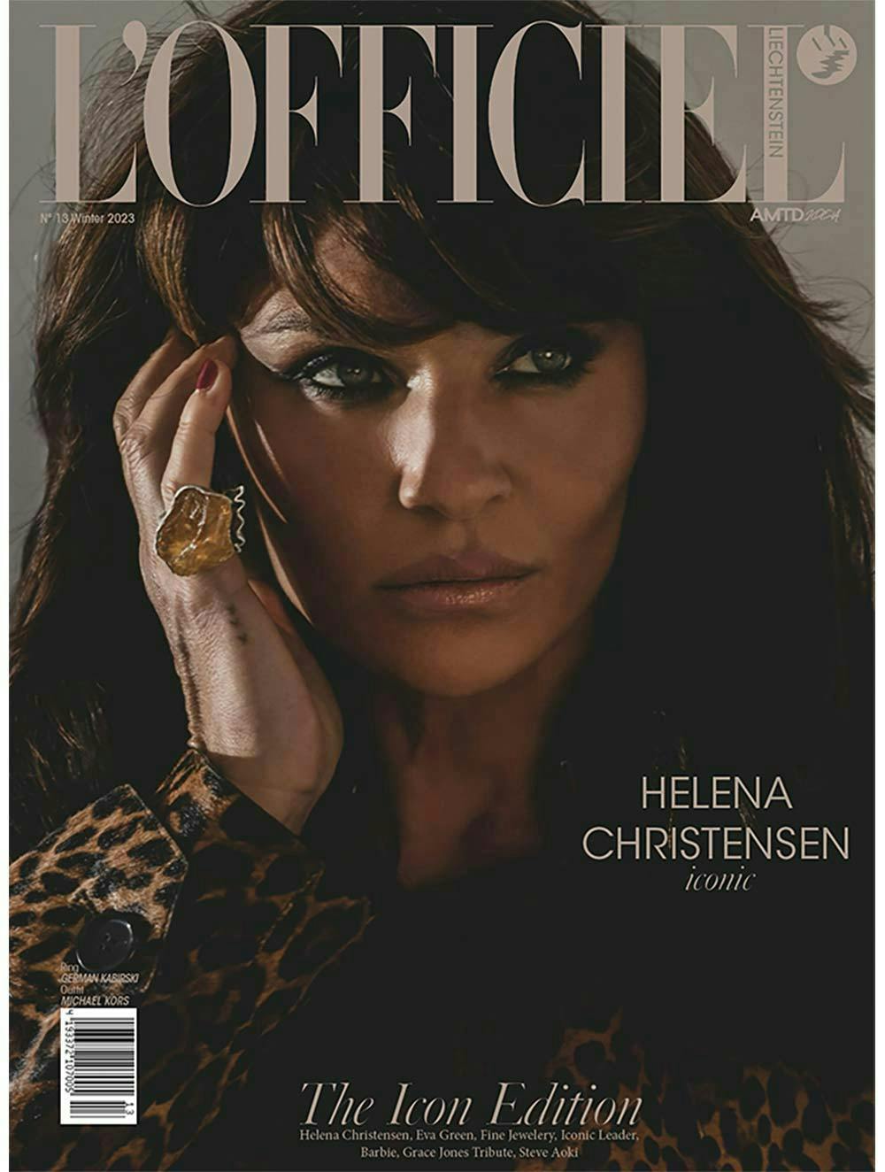 L’OFFICIEL Liechtenstein | 13 The Icon Edition | Winter 2023 | Helena Christensen